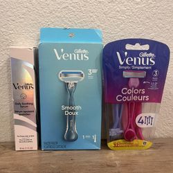 Gillette Venus Razor / Serum Bundle $13