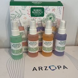 Mario Badescu Facial Spray Collection with Rose Water, Cucumber, Lavender and Orange Blossom, Multi-Purpose Cooling and Hydrating Face Mist for All Sk