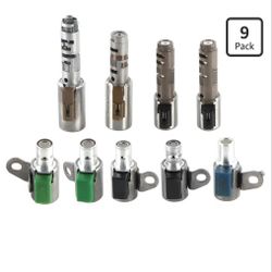 Transmission shift solenoid kit, compatible with Tacoma Sequola Tundra Lexus IS250 LX570 GS-2017, automotive transmission solenoid set replace