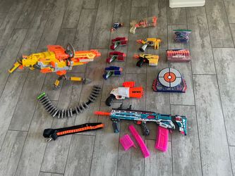 Nerf Guns and accessories