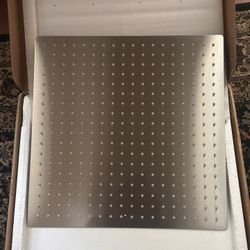 Brush Nickel Rainfall Shower Head