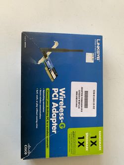 Linksys Wireless G -PCI Adapter Rangemark 1x