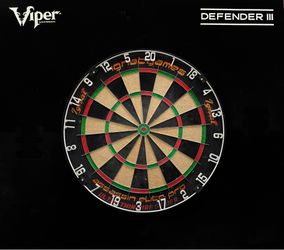 Dart board with wall protector