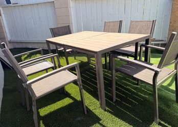 Patio table set