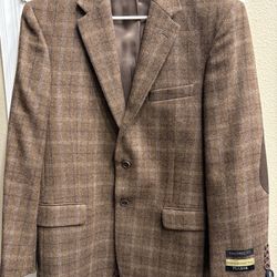 Jos A Bank Heritage 100% Wool Jacket In Size 42R Retail $495