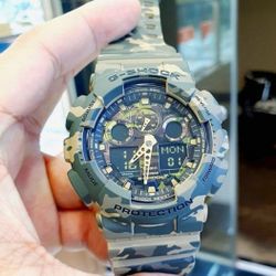 Casio Military Veteran Green Camo International G-Shock 