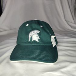 Top of the World Michigan State Spartans Strapback Adjustable Cap NCAA Green NEW