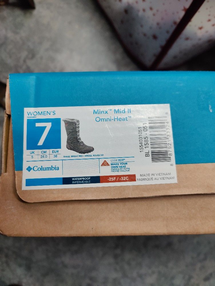 Columbia Womens Boot Size 7