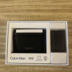 Calvin Klein Card Case With Money Clip