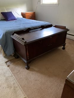 Vintage cherry hope chest 