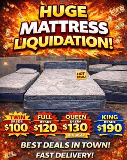 NEW MATTRESS FROM $90