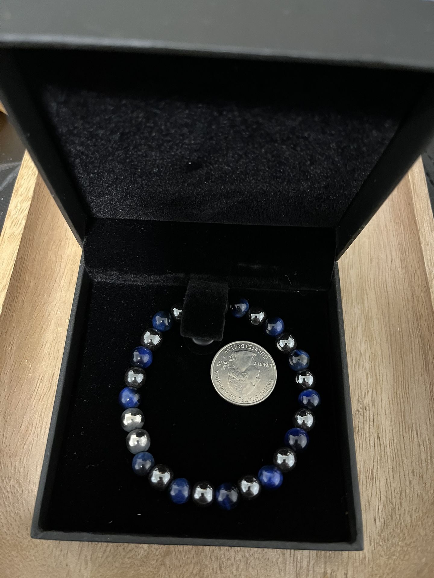 tigers eye and hematite bracelets