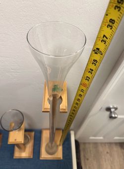 Hand blown Yard-O-Ale and Half Yard-O-Ale