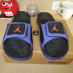 Brand new Jordan flip flops size 11