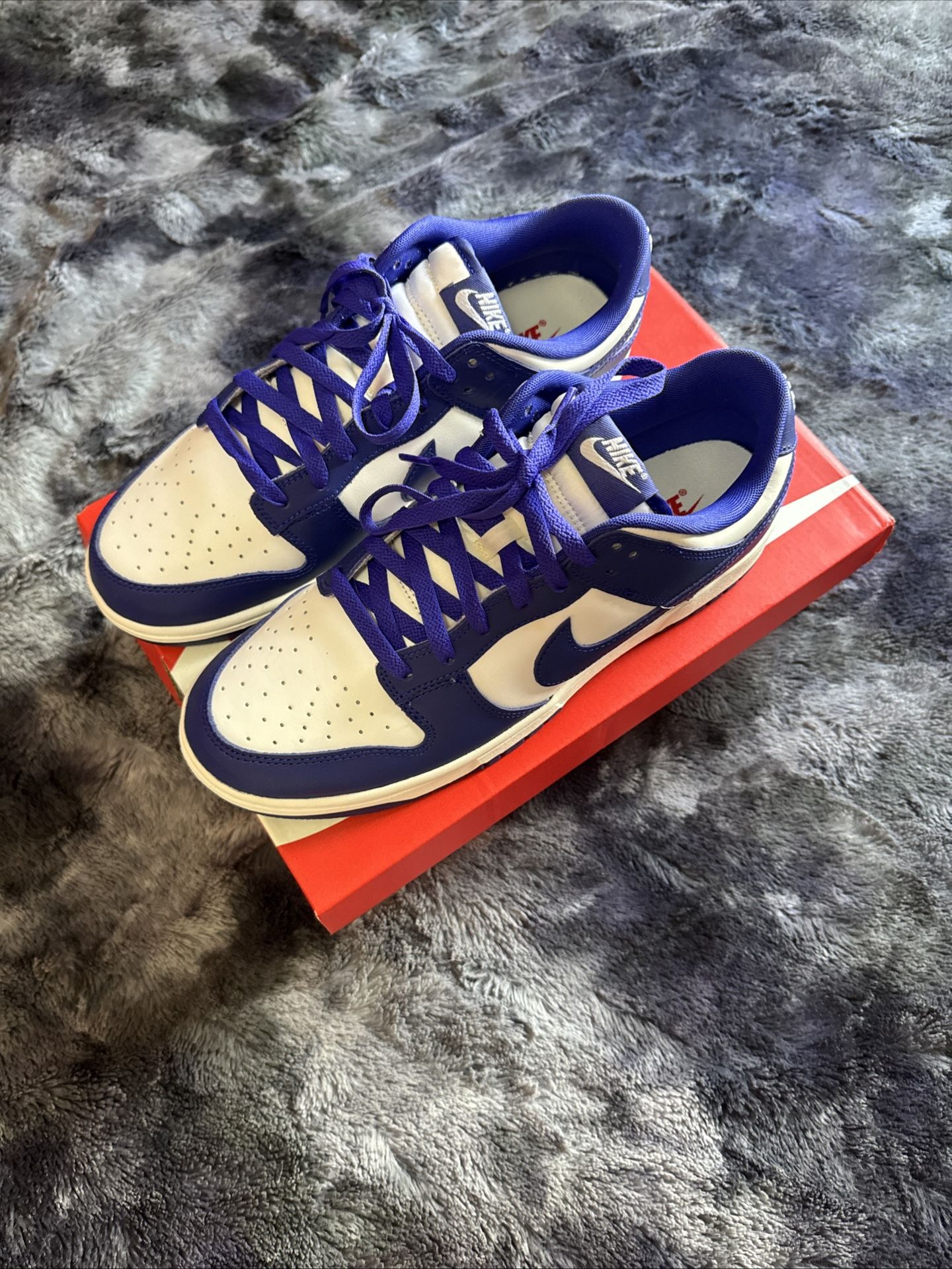 Nike Dunk Low Retro White/Concord University Red Size (Brand
