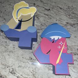 Lot If 2 Cinderella Party Decorations 