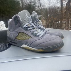 JORDAN 5 “WOLF GREY” SIZE 11