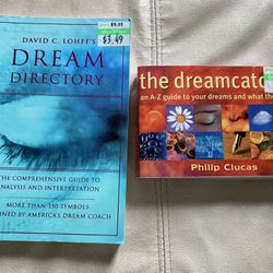 Dream Directory By David Lohff & The Dreamcatcher Book By Philip Clucas 