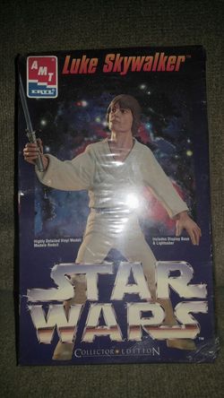 STAR WARS COLLECTORS EDITION LUKE SKYWALKER MODEL