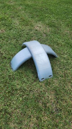 Galvanized Single Axle 26"×7" Boat Trailer Fenders