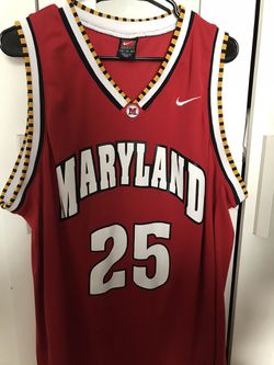 Vintage Nike Elite Maryland #11 Basketball Jersey