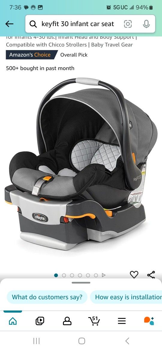 Car Seat For Baby
