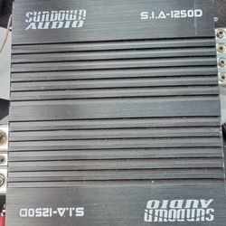 Sundown Audio 1250D Mono Block 1250 Rms