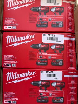 Milwaukee $150 each set