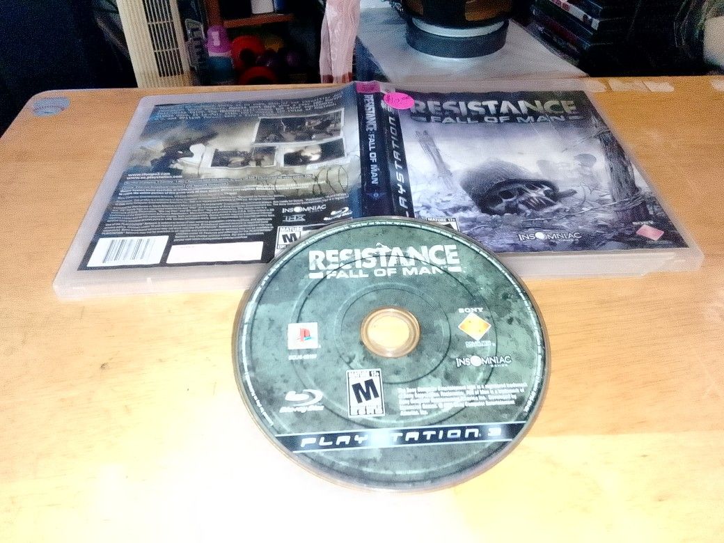 PS3 Game Resistance Fall Of Man