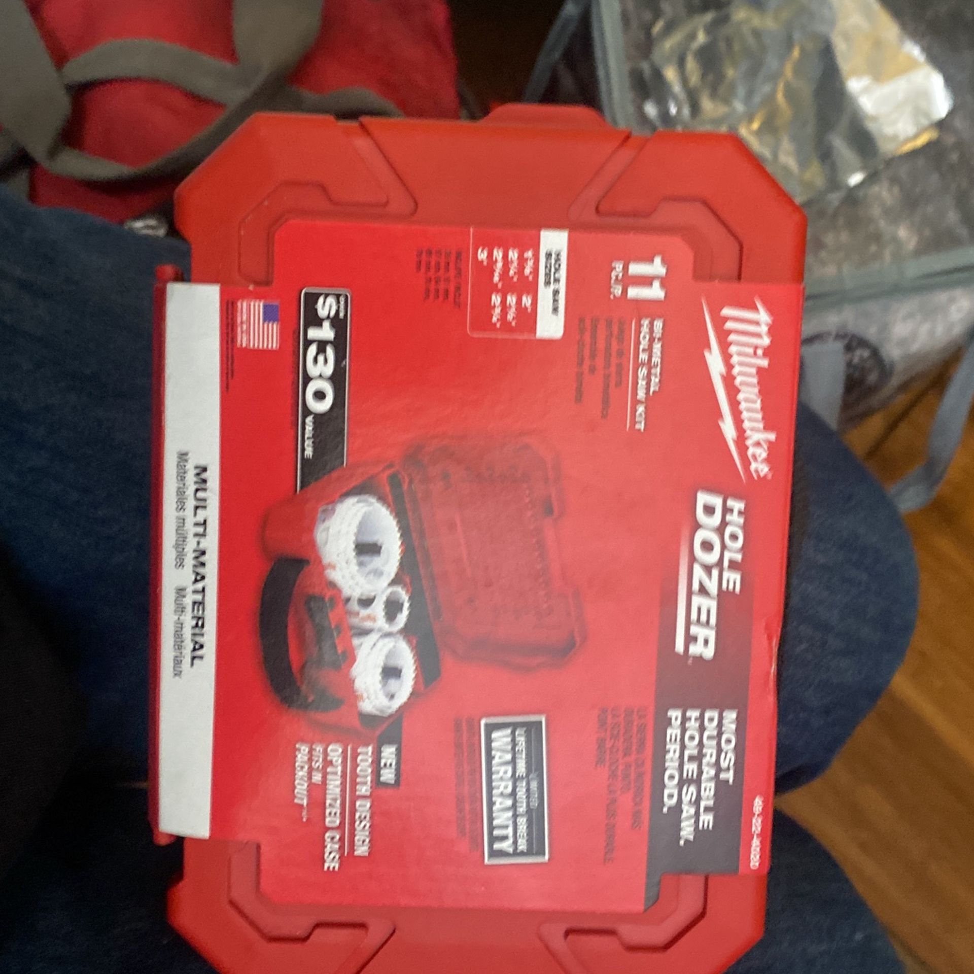 Milwaukee Hole Saw Set, Brand New!