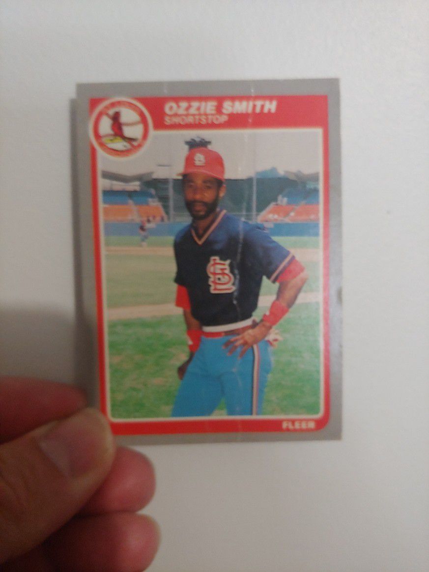 1985 Fleer Baseball Card - The Great Ozzie Smith