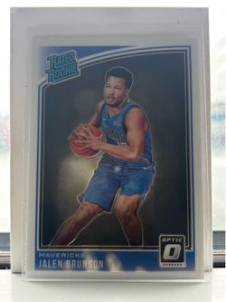 2018-19 Donruss Optic Rated Rookie #179 Jalen Brunson Base RC
