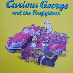 Curious  George And The Firefighters Book