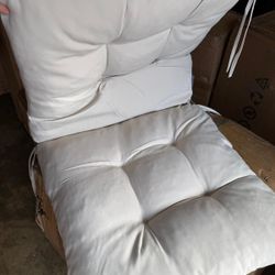 Outdoor 4in Thick Replacement Patio Furniture Cushion Set Of 4