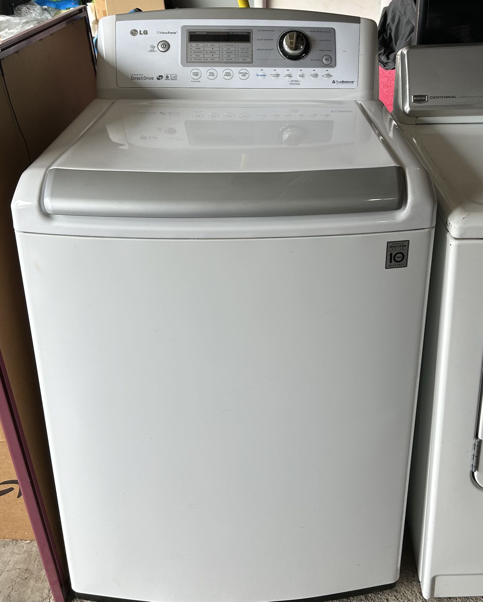 LG Washer and Maytag Dryer