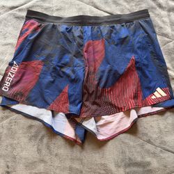 Adidas Adizero Shorts Size Large 