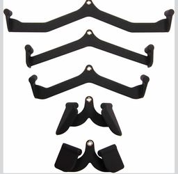 Cable Machine Attachments 5-Piece Combo - Highly Rated