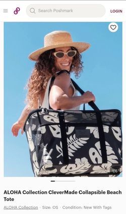 LARGE ALOHA COLLAPSABLE BAG