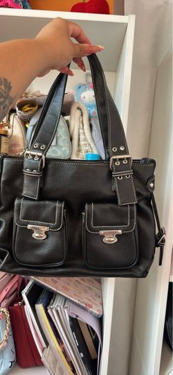 Black handbag