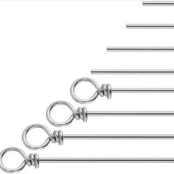 🎣 https://offerup.com/redirect/?o=RHIuRmlzaA== 30 Pack Spinner Shaft Wire Stainless Steel DIY Fishing Lure Parts Inline Bait