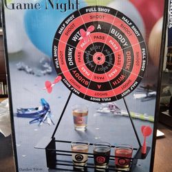 Drinking Game, Magntic Dart Board Set
