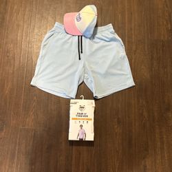 Size m Shorts Ts Size L  Hat Adjustable Brand New