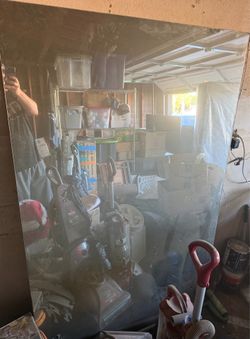 Moving sale!!!  Large glass mirror