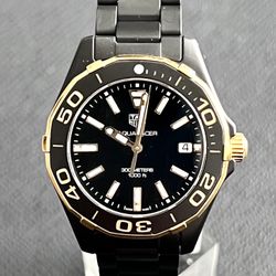 Tag Heuer Aquaracer Ceramic And Gold