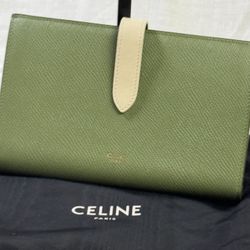 CELINE Large Strap Wallet - Used (Good)
