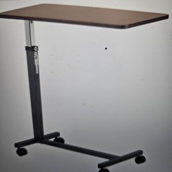 OVERBED  TABLE  WITH WHEELS