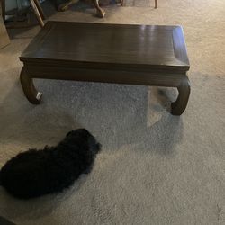 Vintage Ming Dynasty Style Coffee Table