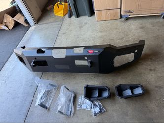 Warn 105969 Ascent Front Bumper For 2020 to 2023 Chevy Silverado 2500HD And 3500HD