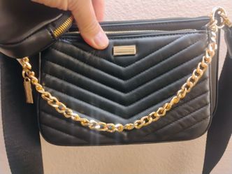 The G by Giuliana Black Label Lamb Leather Multiset Crossbody