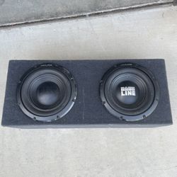 2 12inch Subwoofer Alpine 